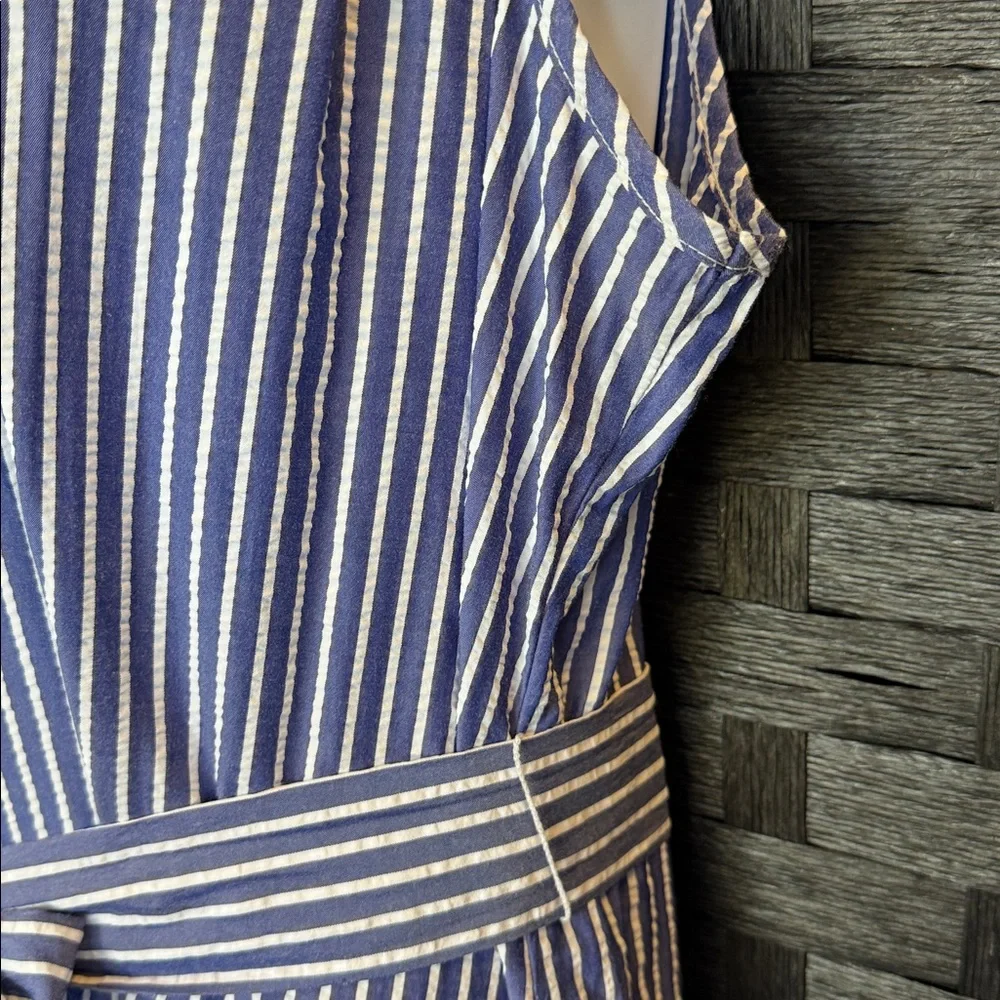 Tommy Hilfiger Blue and White Striped Maxi Dress - Picture 3 of 6